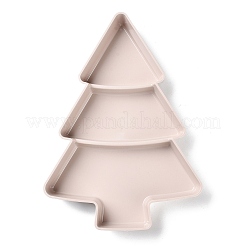 Getrocknete Snack-Tablettbox aus Kunststoff in Form eines Weihnachtsbaums&nbsp;LS-DJEW-Q003-01C