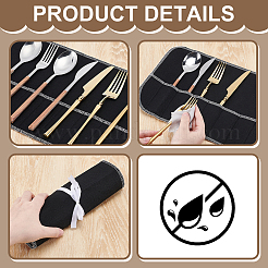 15 borsa portaoggetti in feltro per stoviglie&nbsp;AJEW-WA0001-11
