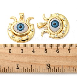 Veri pendenti in ottone placcato oro 18k&nbsp;KK-L209-002G-02
