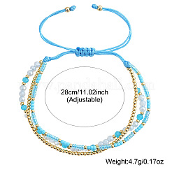 Mehrlagige Armbänder aus Messing&nbsp;BK3958-2