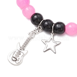 Bracelets à breloques en acier inoxydable 304&nbsp;BJEW-JB11848-01