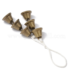 Décorations de pendentifs de cloche de fer&nbsp;HJEW-TA00380