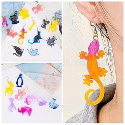 DIY-Tieranhänger-Silikonformen für die Herstellung von DIY-Ohrringen&nbsp;DIY-CJ0002-74