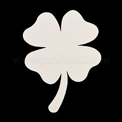 50 etichetta regalo in carta trifoglio&nbsp;AJEW-D065-01B