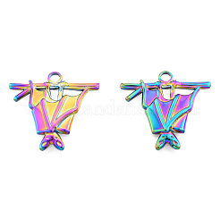 Pendentifs en acier inoxydable avec placage ionique (IP) 201&nbsp;STAS-N098-266M