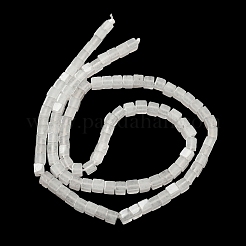 Chapelets de perles de jade blanche naturelle&nbsp;G-C129-A05-01