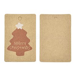 Étiquettes cadeaux en papier rectangle&nbsp;CDIS-L005-A02
