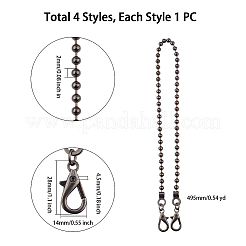 Correa para bolso con cadena de bolas de hierro&nbsp;FIND-CA0001-26