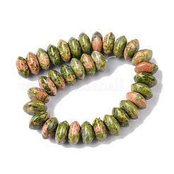 Natur Unakit Perlen Stränge&nbsp;G-F743-05L