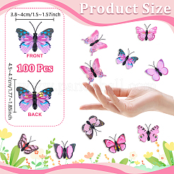 100 broche en PVC&nbsp;JEWB-UN0001-12B