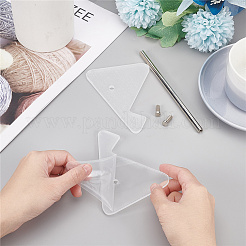 Supports de clavier en acrylique transparent à 1 niveau&nbsp;ODIS-WH0002-31P