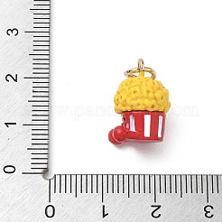 Alliage avec pendentifs en émail&nbsp;AL-CBAE186-01G-04
