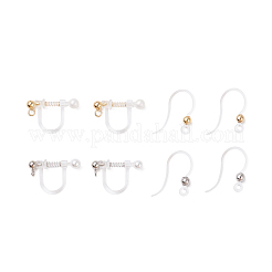 10 Paar Ohrclips aus Kunststoff&nbsp;STAS-UN0024-79