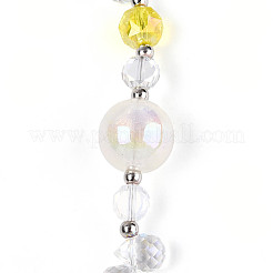 Glas- und Acryl- und CCB-Perlenstränge&nbsp;MAK-T011-05F