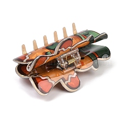 Pinzas para el pelo navideñas con ácido acético para mujeres y niñas.&nbsp;LS-PHAR-G016-01B