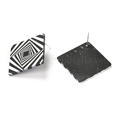 Orecchini in resina&nbsp;EJEW-I257-01E
