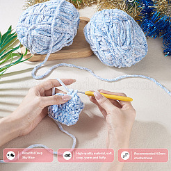 2 madeja de hilo de poliéster para tejer y crochet&nbsp;OCOR-TA0003-09B