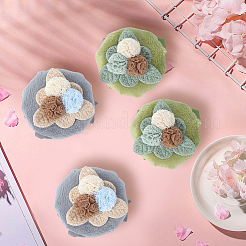 4 funda para pomo de puerta de algodón de 2 colores&nbsp;DIY-GF0011-48