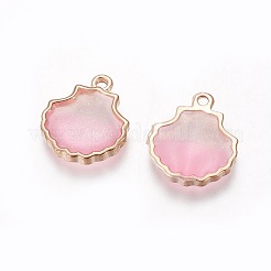 Pendentifs d'émail en alliage&nbsp;PALLOY-F224-06G