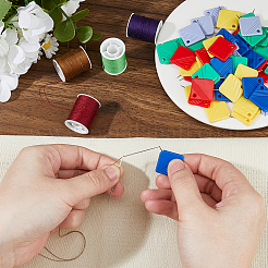 50 Stück Nähnadelgeräte aus ABS-Kunststoff in 5 Farben&nbsp;TOOL-DC0001-22