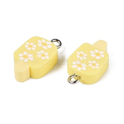 Pendentifs en pâte polymère manuels&nbsp;CLAY-Q253-07P-04