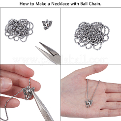 Edelstahl-Schmuck-Sets&nbsp;DIY-UN0001-09P