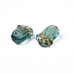 Perline acrilico placcato&nbsp;PACR-N008-017