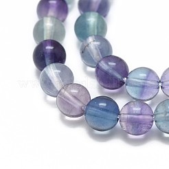 Natürlichen Fluorit Perlen Stränge&nbsp;G-I249-B02-01