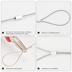Câble métallique en acier inoxydable 304&nbsp;OCOR-WH0032-09C