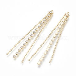 Messing Strass Cup Kette große Anhänger&nbsp;KK-Q750-072G