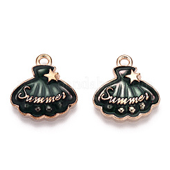 Pendentifs d'émail en alliage&nbsp;ENAM-CJC0014-03A