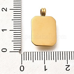 Pendentifs en strass en acier inoxydable 304&nbsp;STAS-M109-09G-01