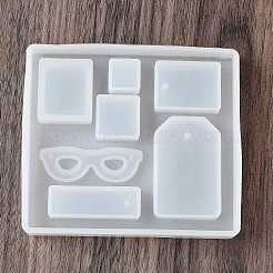 Verres et moules en silicone rectangle et carré diy&nbsp;SIMO-H019-04F