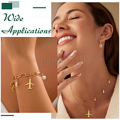 10pcs pendentifs en laiton de placage en rack&nbsp;KK-ME0001-49