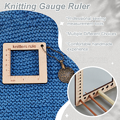 Holz Strickwerkzeug-Sets&nbsp;DIY-WH0888-335AB-01