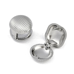 Orecchini a cerchio tondi in acciaio inossidabile 304&nbsp;EJEW-Z075-03P