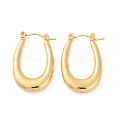 Pendientes de aro con rhinestone de acero inoxidable 304 para mujer&nbsp;EJEW-U046-08B-G