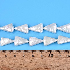 Natürliche Barockperle Keshiperlen Stränge&nbsp;PEAR-N021-18