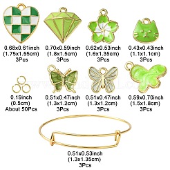DIY-Set zur Herstellung von Armreifen zum St. Patrick's Day&nbsp;DIY-FS0005-21