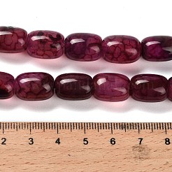Natur Drachen Venen Achat Perlen Stränge&nbsp;G-D317-A01-03