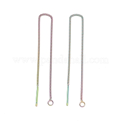 Ionenplattierung (IP) 304 Edelstahl Ohrstecker finden&nbsp;LS-STAS-E161-07RC