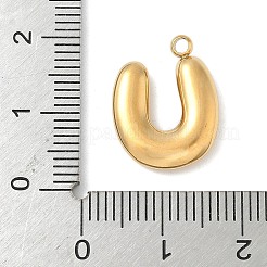 Pendentifs initiaux en acier inoxydable 304&nbsp;STAS-S186-12U-G