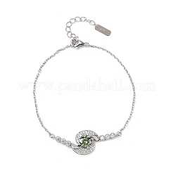 Bracelets à maillons en 925 argent sterling&nbsp;BJEW-D346-02A-P