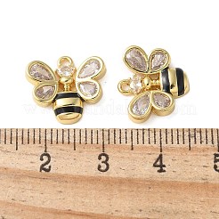 Ottone micro spianare pendenti zirconi&nbsp;X-KK-P290-32G
