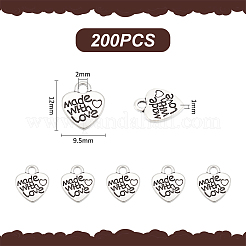 200 pz ciondoli in lega di zinco in stile tibetano&nbsp;FIND-UN0015-66
