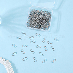 300 pièce de finition en forme de crochet en S en acier inoxydable 304&nbsp;STAS-SP0002-14
