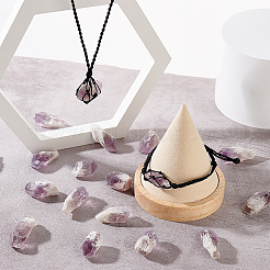 Perle di ametista naturale grezzo grezzo&nbsp;G-WH0016-34