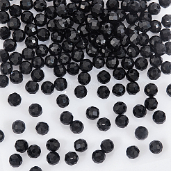 2 Strang natürliche schwarze Spinellperlen&nbsp;G-NB0004-61