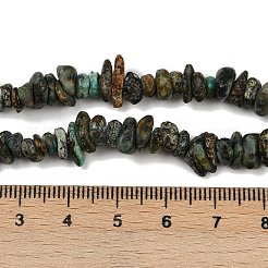 Natürliche afrikanische türkis (jasper) perlen stränge&nbsp;G-F794-A01