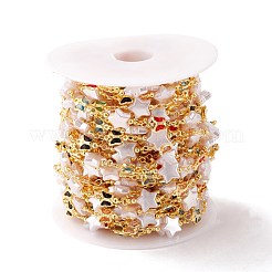 Chaînes à maillons en laiton&nbsp;CHC-K012-10G